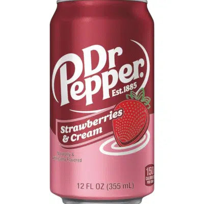 Dr. PEPPER STRAWBERRY & CREAM