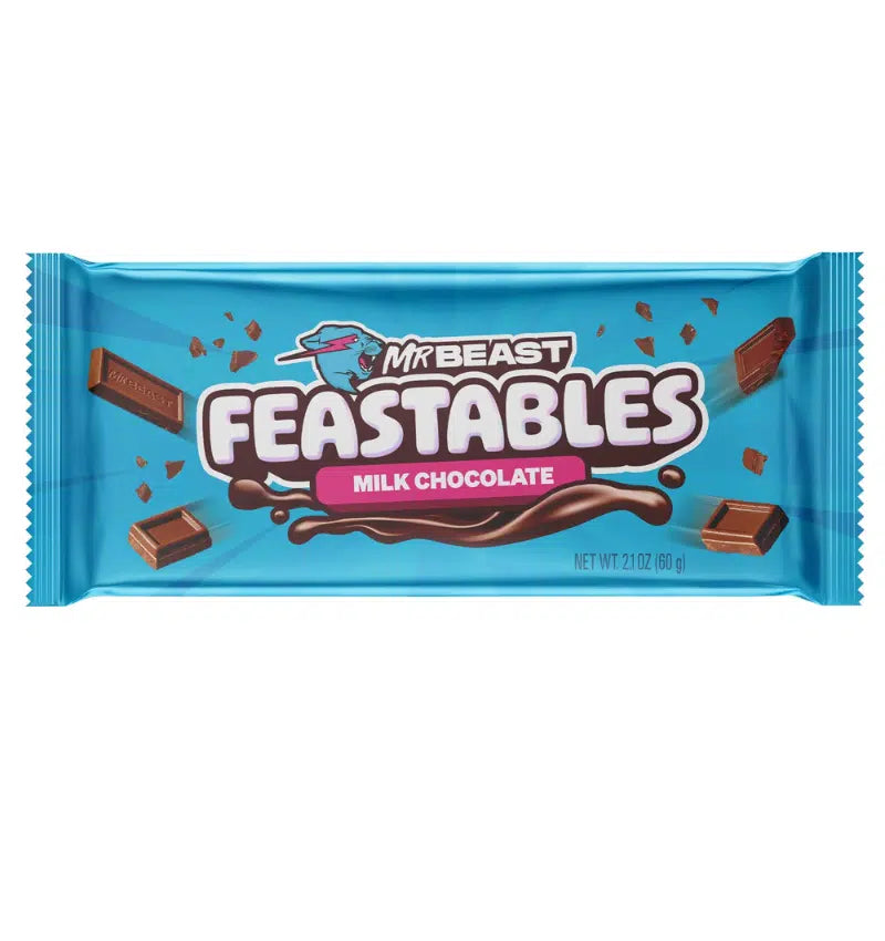 FEASTABLE MILK CHOCOLATE 60g